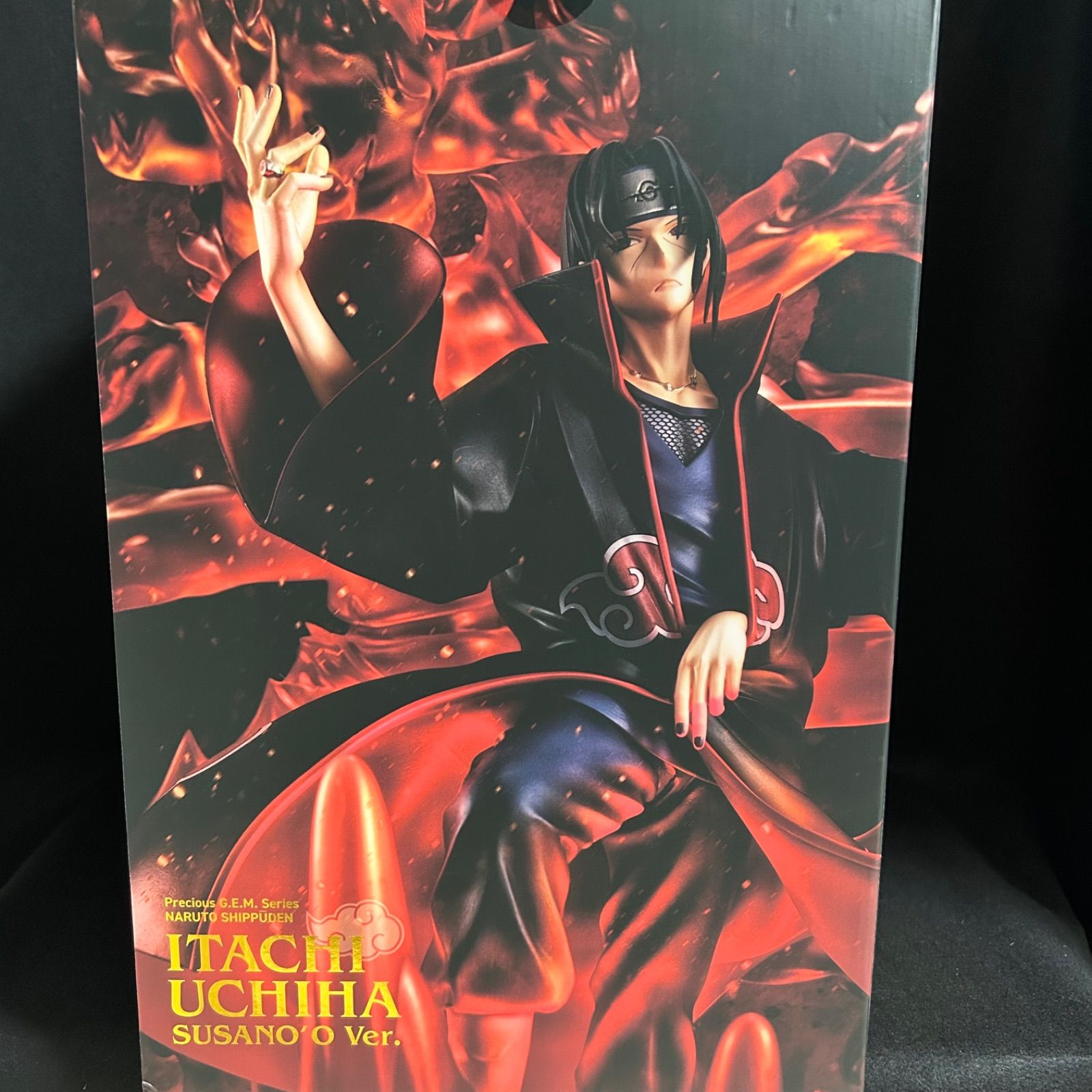 うちはイタチ G.E.M フィギュア NARUTO 光る台座 メガハウス うちはイタチ G.E.M フィギュア NARUTO 光る台座 メガハウス