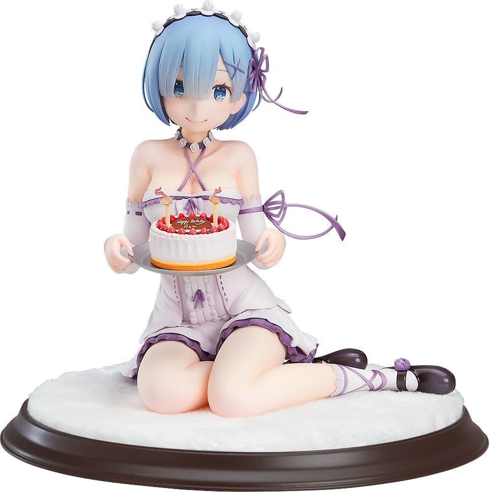 Re:ゼロから始める異世界生活 レム・バースデーケーキVer. 1/7スケール ABSu0026PVC製 塗装済み完成品