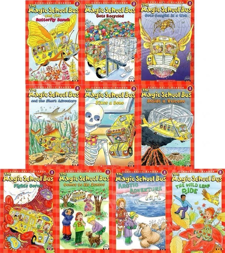 サンターロードThe Magic School Bus 23冊等 新品 The Magic School Bus 23冊 洋書 英語絵本 子供絵本 英語