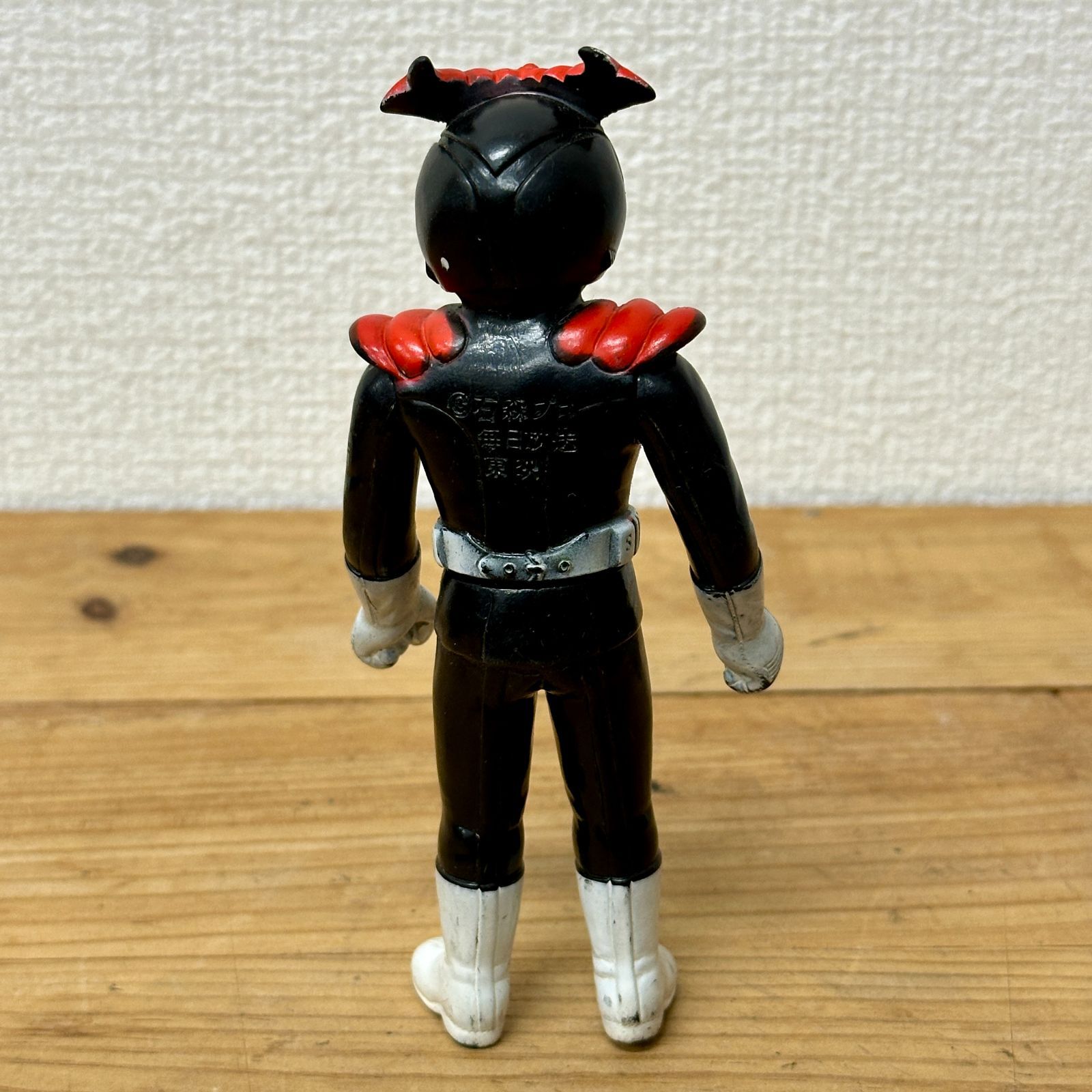 【希少品】ポピー 仮面ライダーストロンガー ソフビ 体長約13.5cm 当時物 昭和レトロ