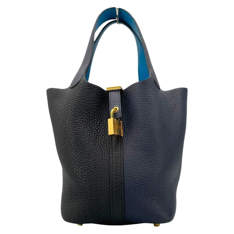 新品 HERMES エルメス　ピコタンロックPM カザック　ブルーニュイ　Y刻 新品 HERMES エルメス ピコタンロックPM カザック ブルーニュイ