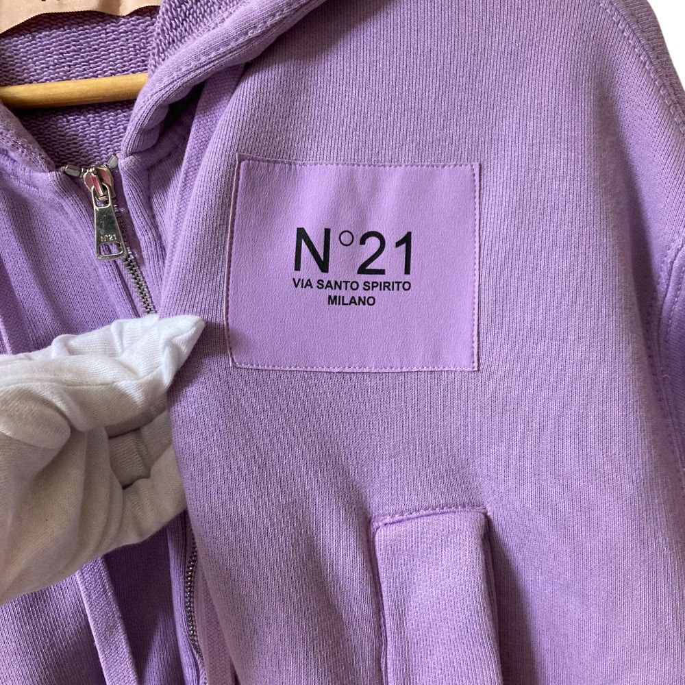 N゜ 21 パーカー レディース ヌメロ　ヴァントゥーノ 中古　古着 N°21 - 美品 N°21 ヌメロヴェントゥーノ フリース パーカー