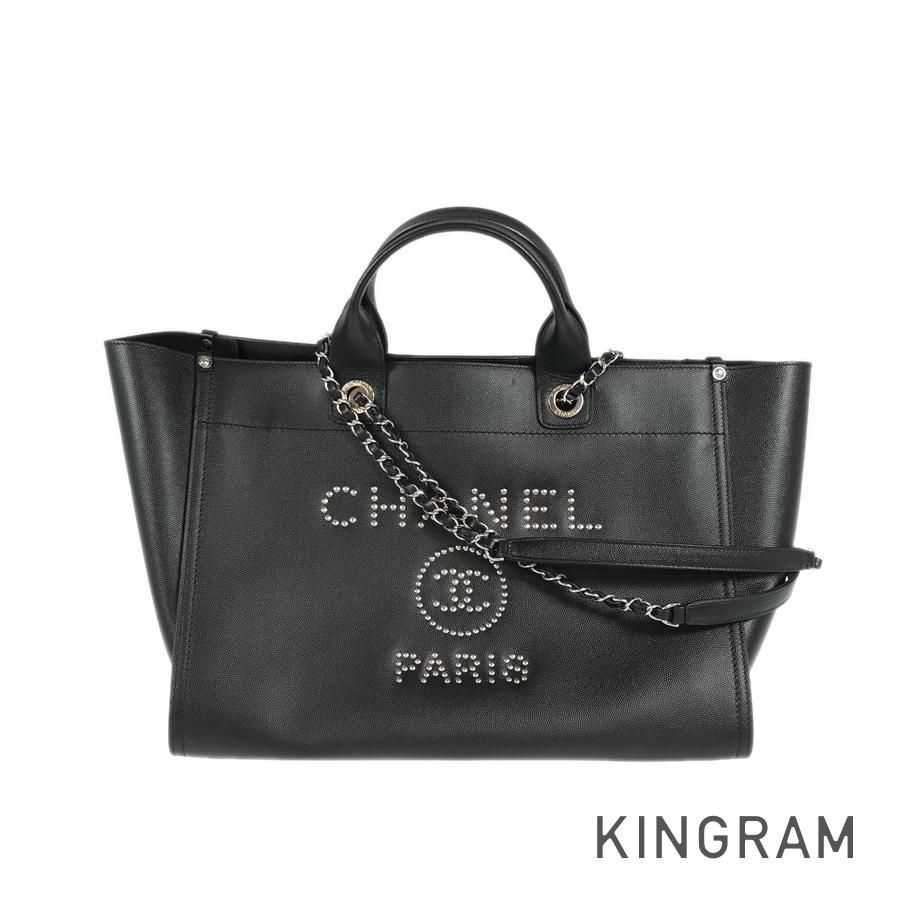 シャネル CHANEL ドーヴィル スタッズ 2WAYチェーン ショルダー