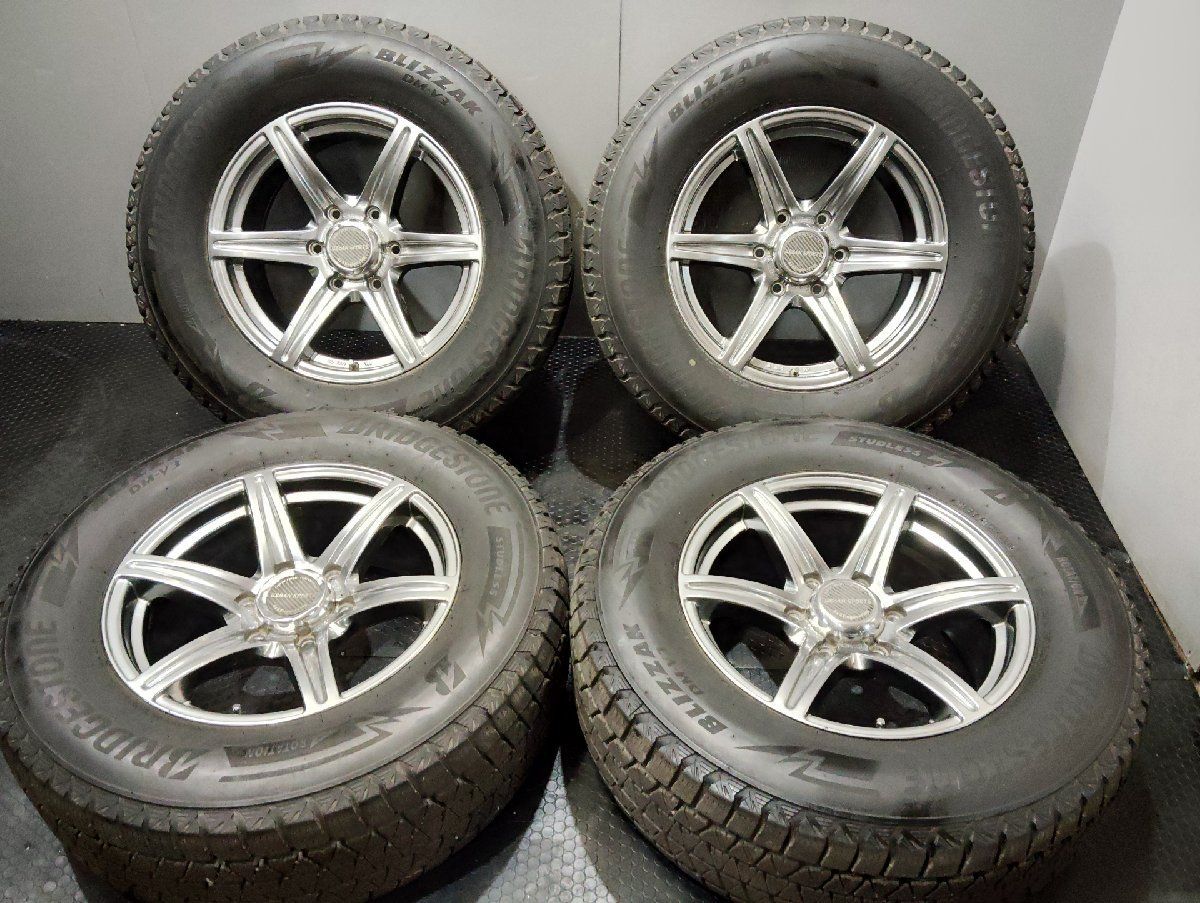 【BS DM-V3 265/65R17】スタッドレス【4x4 Engineering URBAN SPORTS 17インチ 7.5J6HPCD139.7+25】ランクルプラド等　(VTJ849FD)