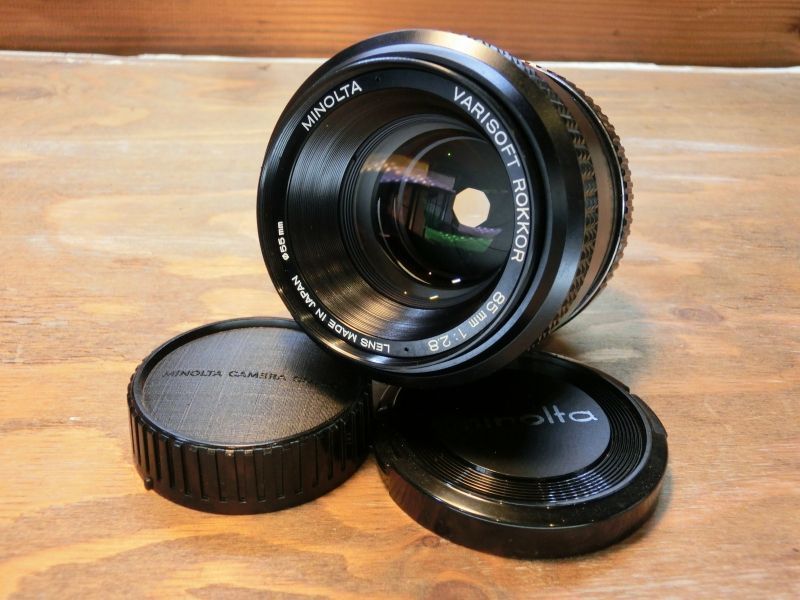 7177 希少 MINOLTA VARISOFT ROKKOR 85mm 2.8 - メルカリ