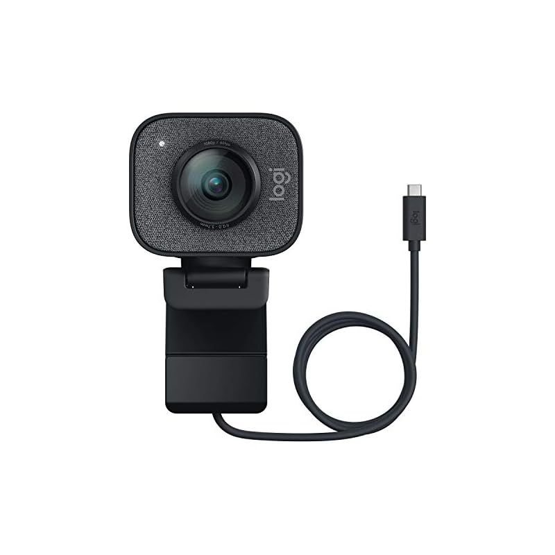 ロジクール Webカメラ C980GR フルHD 1080P 60fps ストリーミング AI オートフォーカス 自動露出補正 手ブレ USB Type-C ウェブカメラ ウェブカム PC Windows Mac スマホ YouTube グラファイト 正規