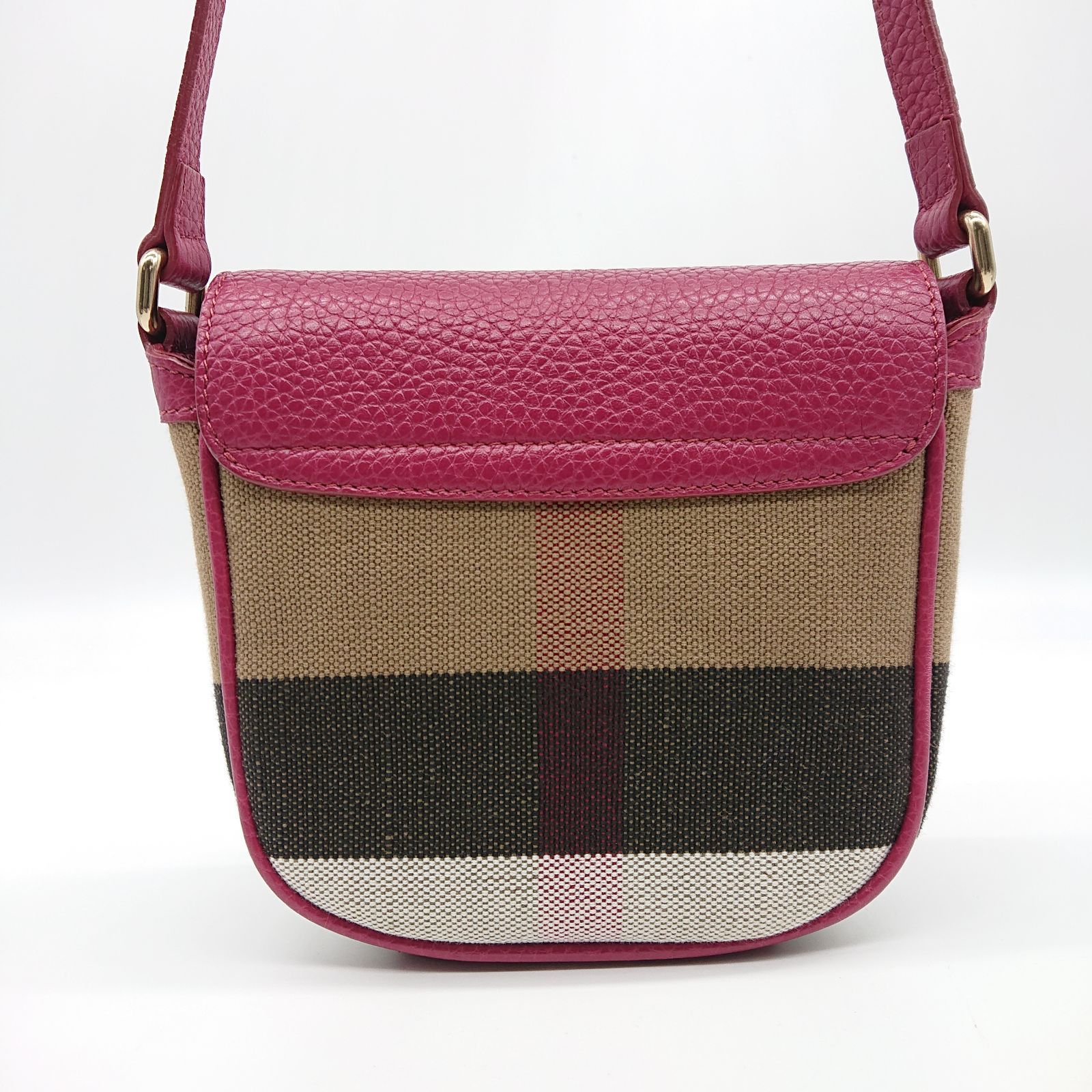 Burberry LONDON ショルダーバッグ ピンク ノバチェック | ヤマダ 