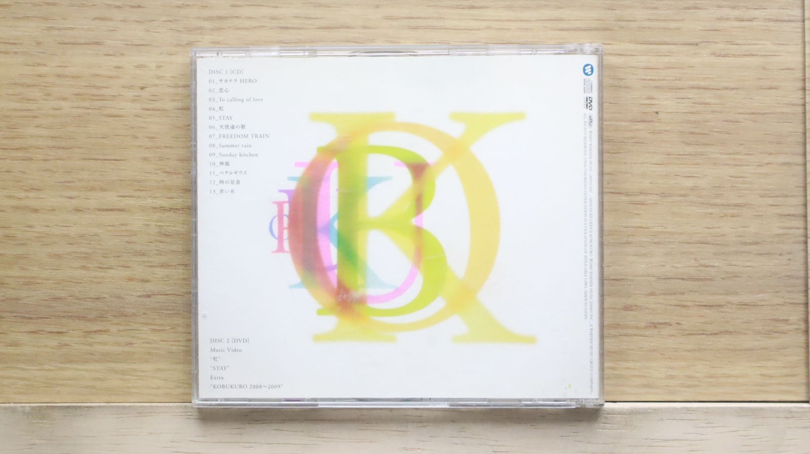 国内盤CD☆コブクロ/Kobukuro□ CALLING(初回限定盤DVD付