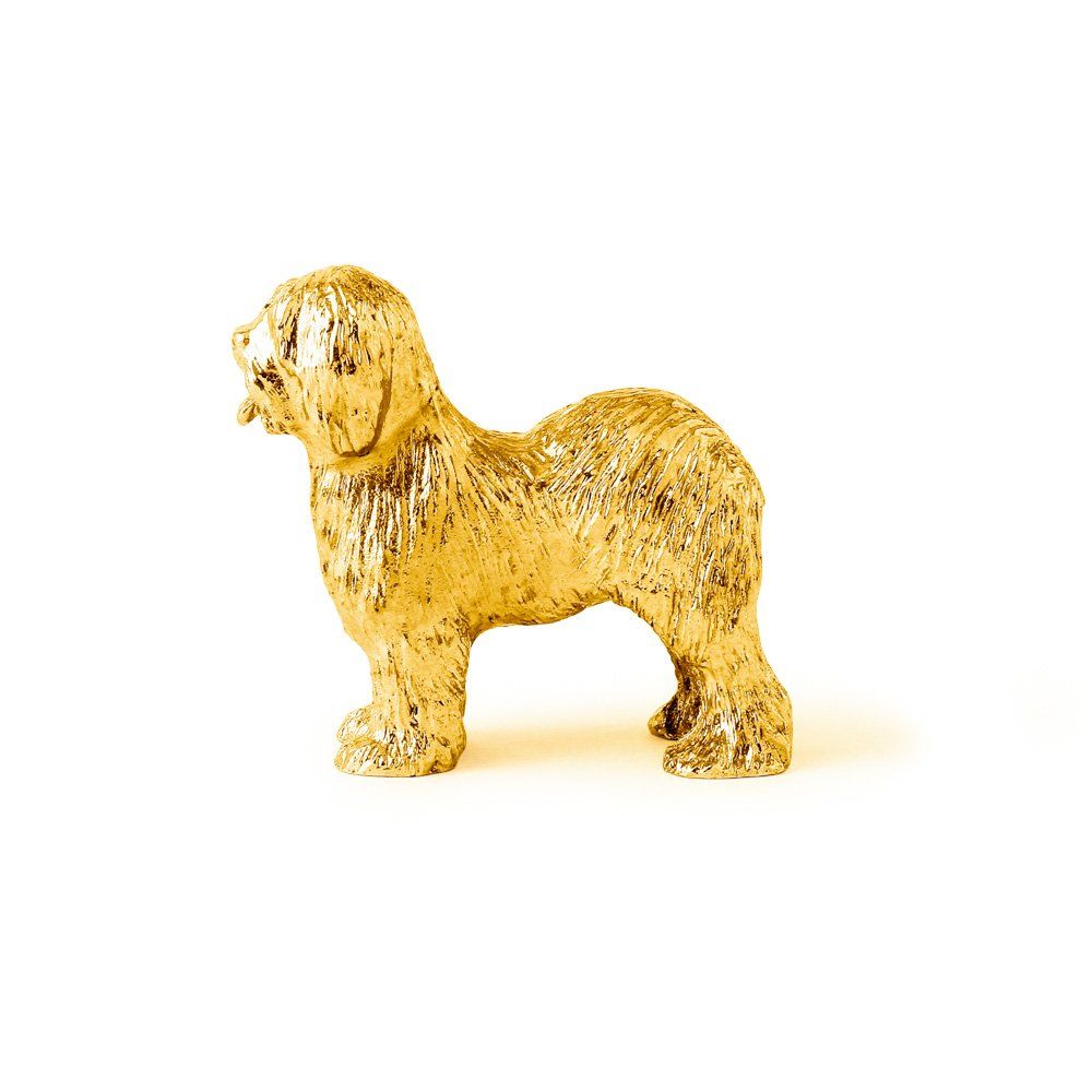 オールドイングリッシュシープドッグ（ショーカット） 22ct ゴールド