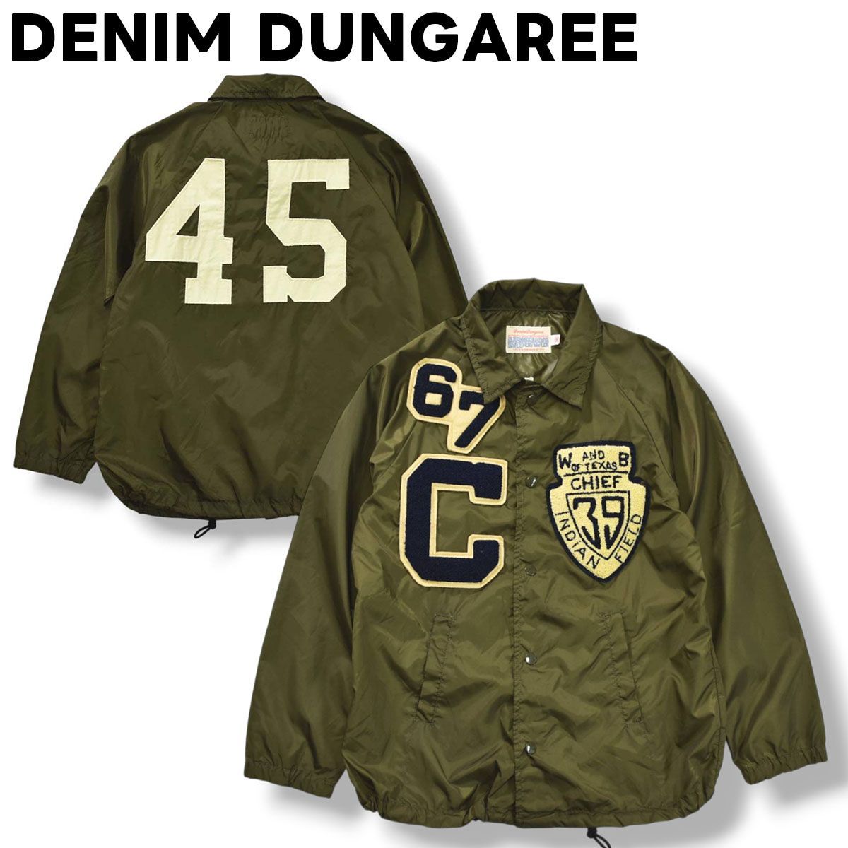 デニム＆ダンガリー DENIM DUNGAREE タフタ素材 45 サガラ