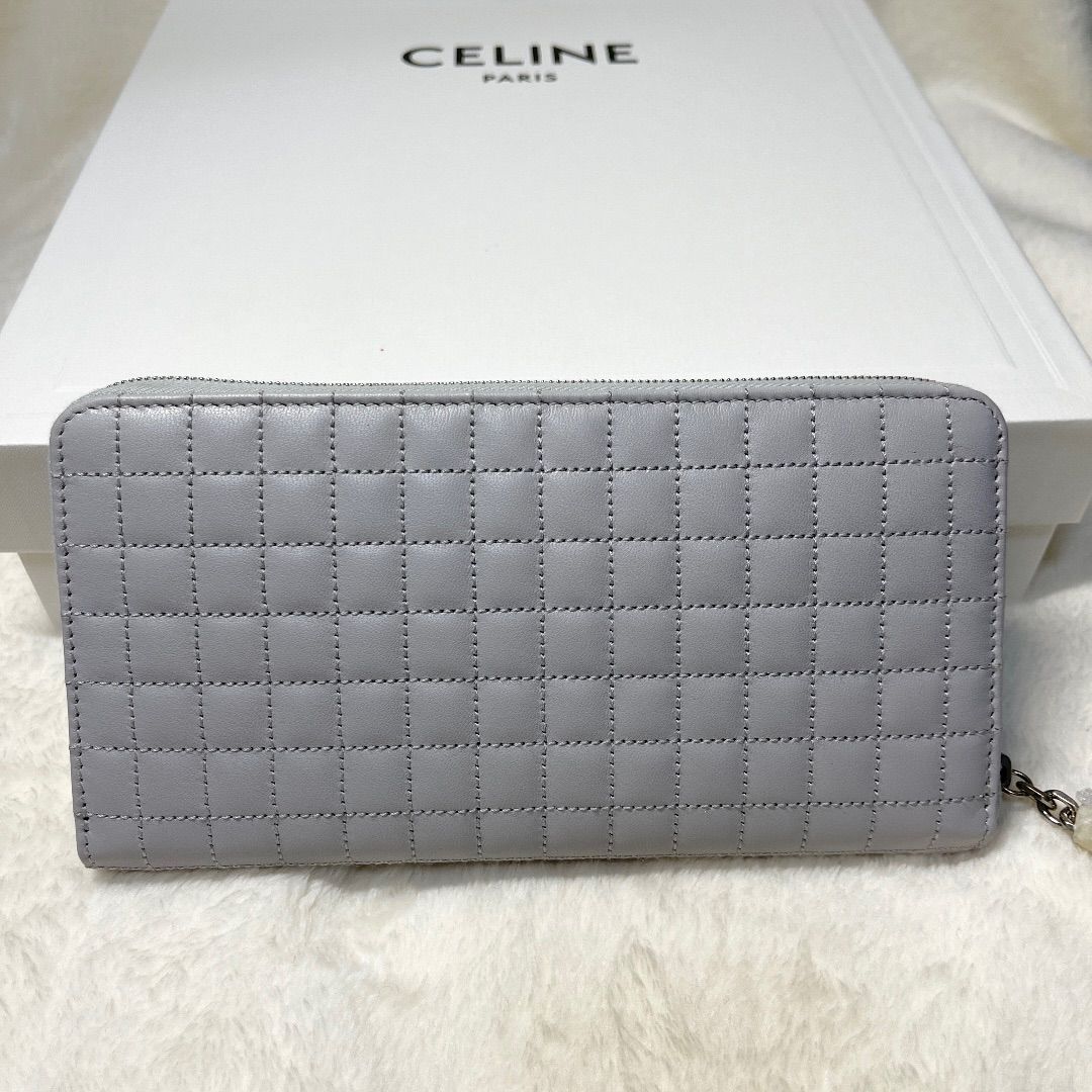 最短翌日お届け♪CELINE セリーヌ Cチャーム レザー ラージウォレット - メルカリ