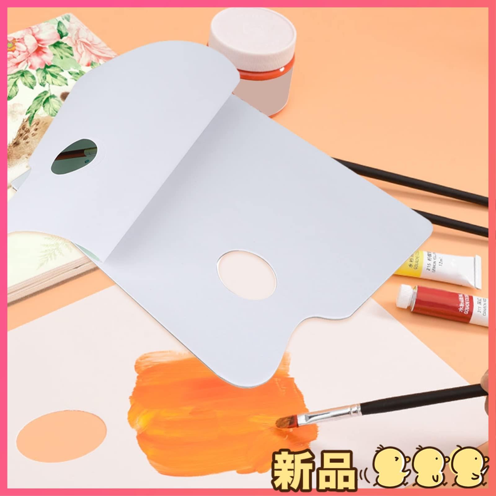 ペーパーパレット５点　油彩画・アクリル画・水彩画用 +　油画紙　８点 セット Amazon | Zendellis ペーパーパレット 紙パレット 使い捨て A4