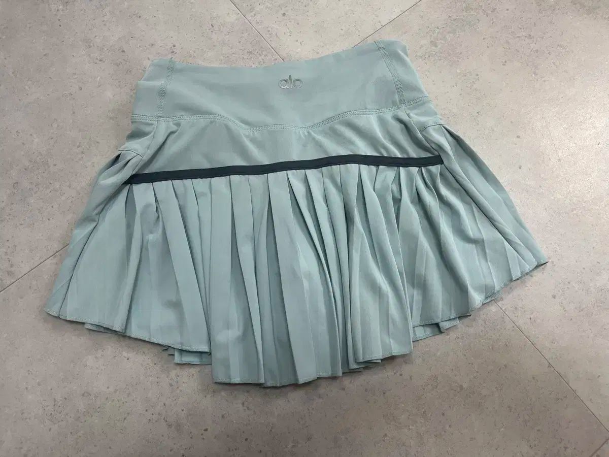 ALO アロ テニス スカート XS ミント LLC-HASEGAWATOSO_COM