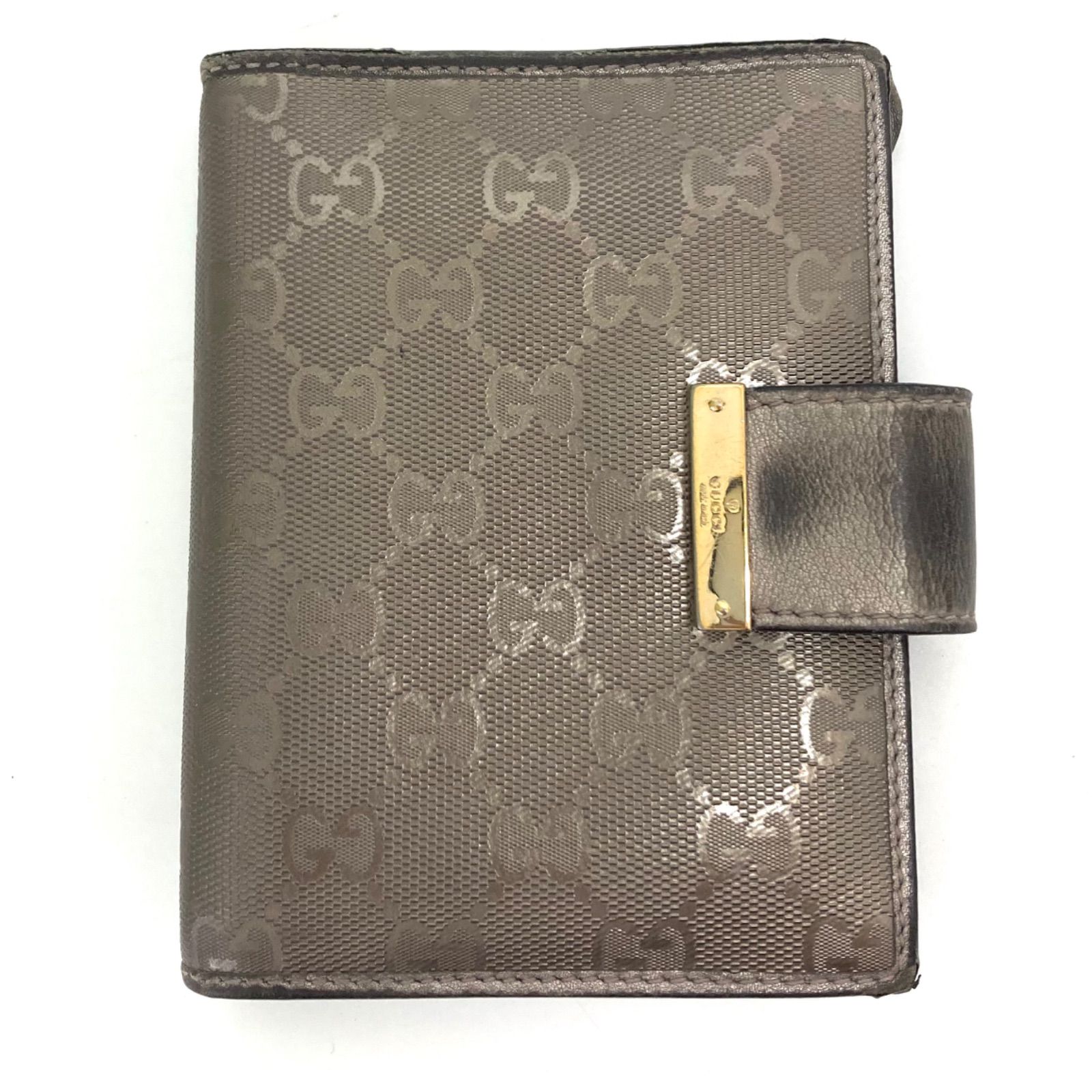 ◇GUCCI◇グッチ インプリメ GG ロゴ 手帳カバー 6穴 - メルカリ