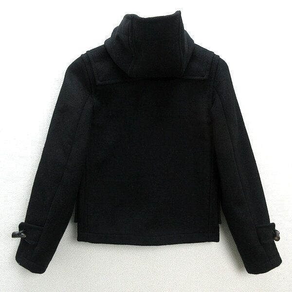 新品 8歳 120-130cm 黒 キッズ gloverall ダッフルコート k□英国製□グローバーオール/GLOVERALL ジュニア ダッフルコート