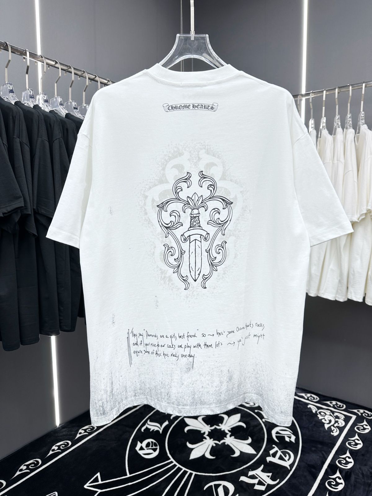 新作 Chrome Hearts クロムハーツ24ss 白