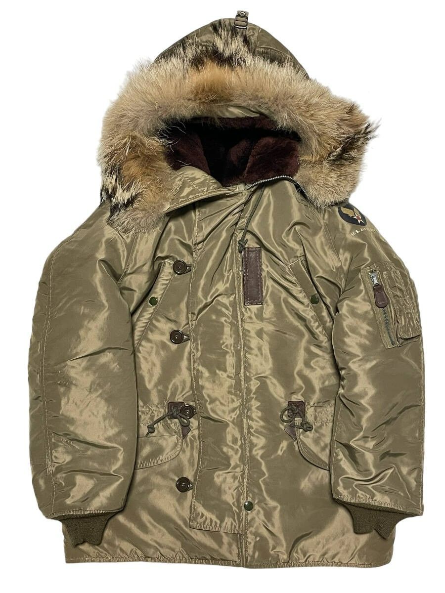 実名復刻バズリクソンズ N-3B フライトジャケット M品番 D514