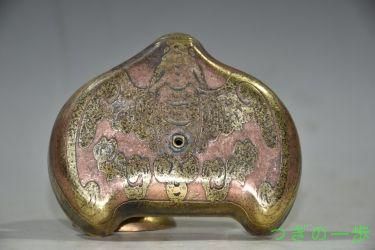 銅器 水滴壺 蝙蝠硯滴 書道具 文房具 工芸品 美術品 置物 - メルカリ