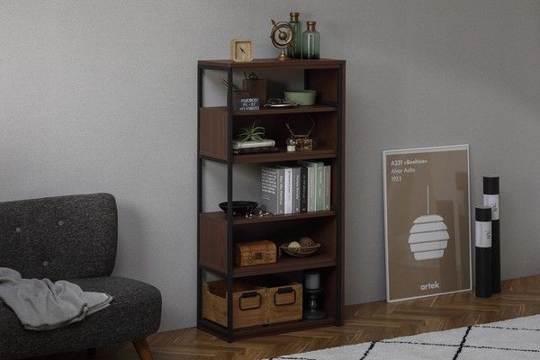 【アイリスオーヤマ 家具 収納インテリア】 スライドオープンシェルフ
