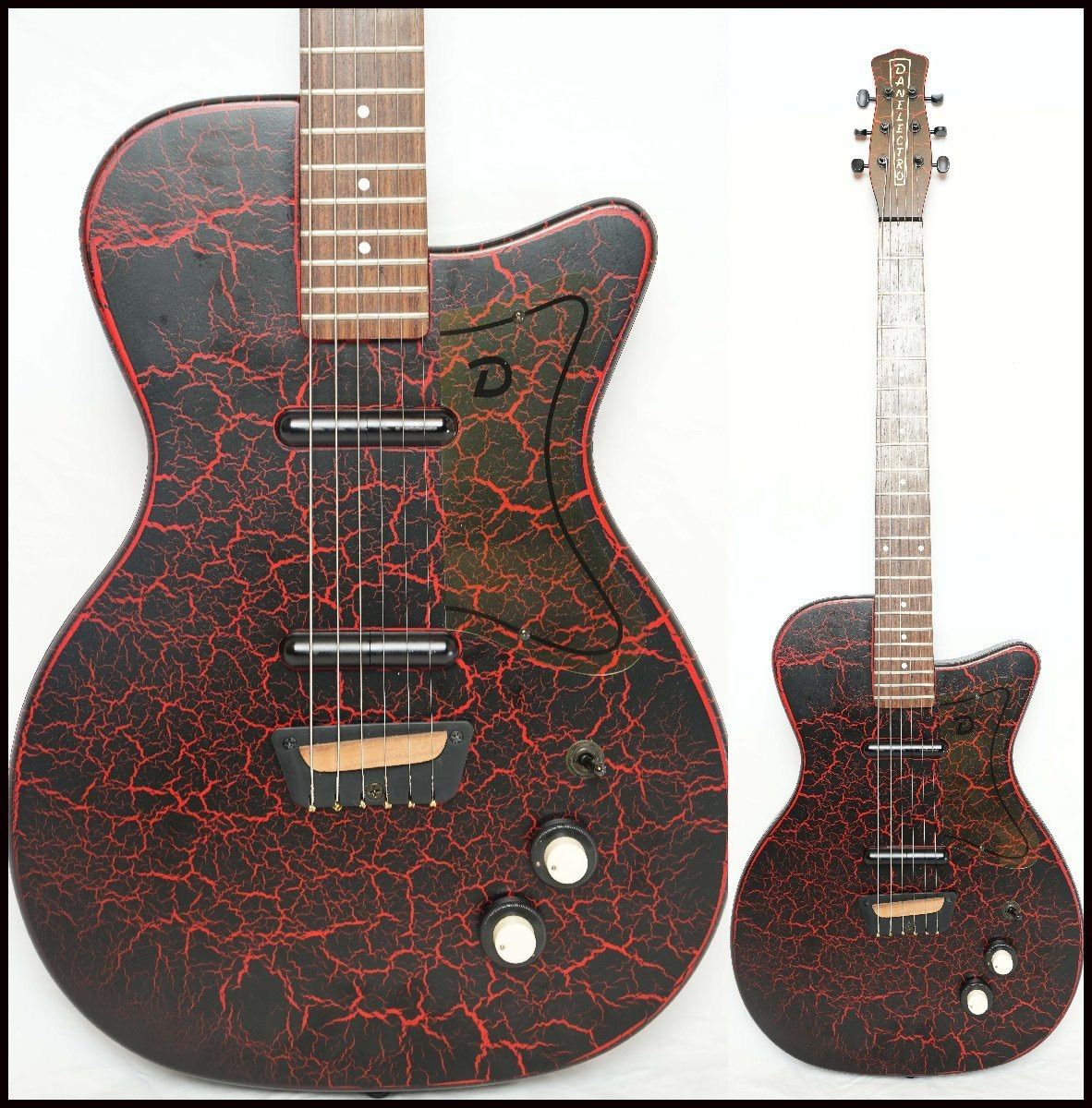 希少カラー Danelectro ダンエレクトロ 56 U2 ビザールギター Rare Danelectro '56 U2 Reissue - Blue Suede Finish, Excellent