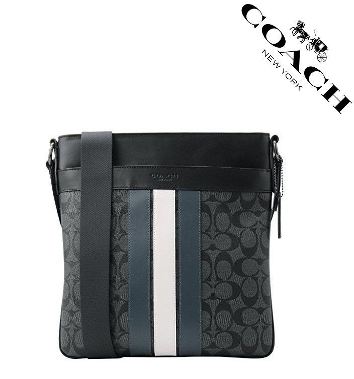 セール中】COACH コーチバッグ F26068 ストライプ ショルダーバッグ  