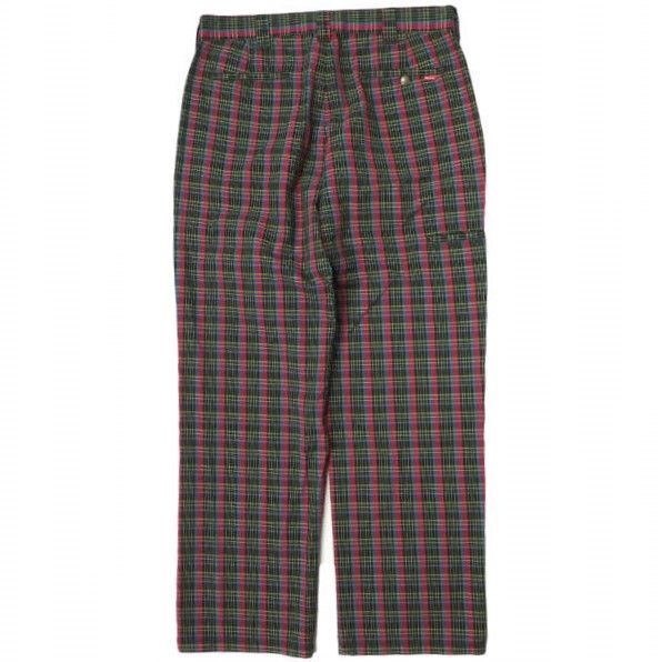 美品 Supreme Work Pant Red Plaid 30