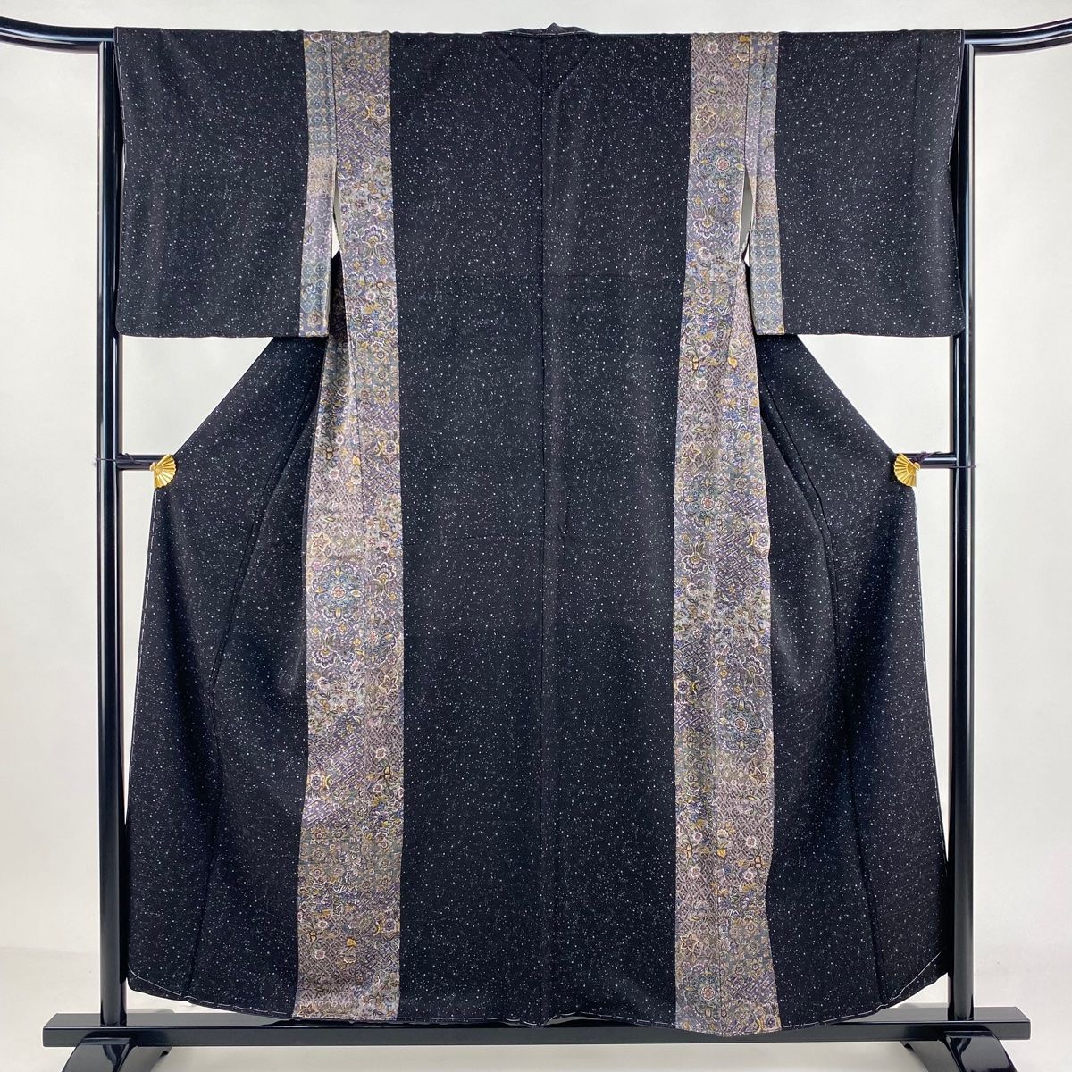 ちどりや】美品 正絹色無地 袷 身丈156.5cm/裄66.5cm 裄長め 爽やか