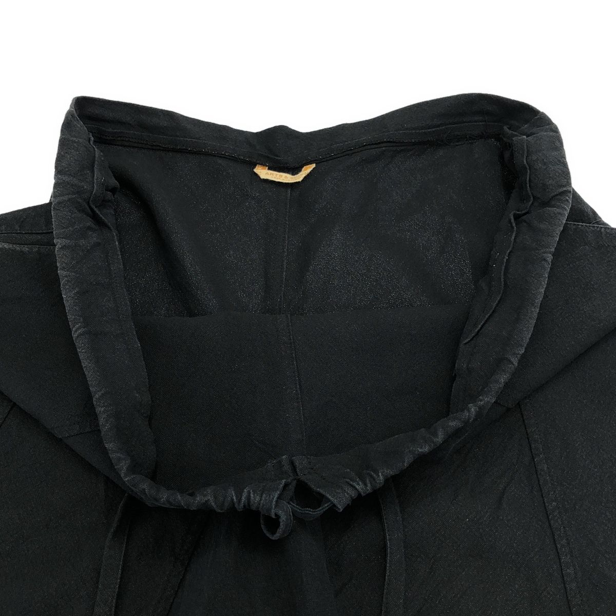 ARTS&SCIENCE サルエルパンツ 黒 arts&science アーツ&サイエンス