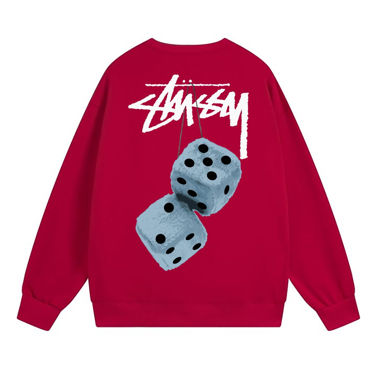 Stussy SS23 ステューシー ティーダイス プリントクルーネックトレーナー