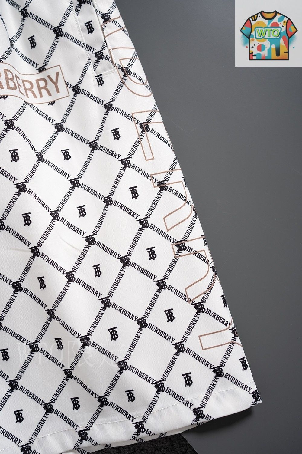 今日特価】BURBERRY バーバリー 2024 春夏新款ビーチパンツ-1