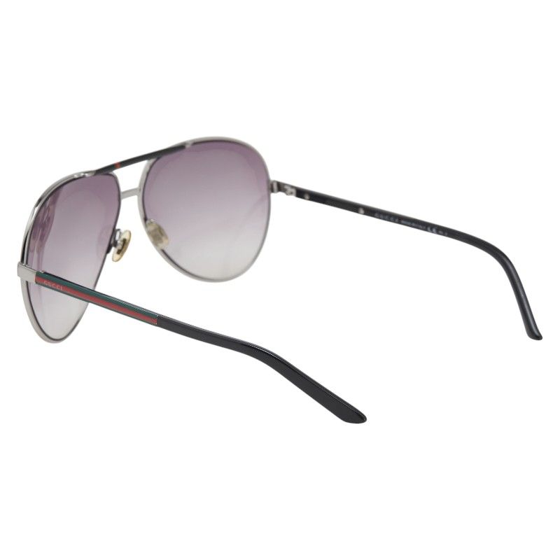 グッチ シェリーライン サングラス ティアドロップ グラデーションレンズ GG1933 S シルバー ブラック マルチ プラスチック レディース GUCCI 1-0233030