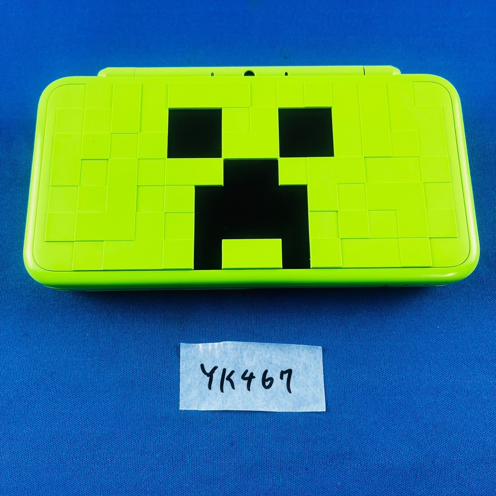 YK467 New ニンテンドー2DS LL マインクラフト MINECRAFT CREEPER EDITION クリーパーエディション 本体＋タッチペンのみ