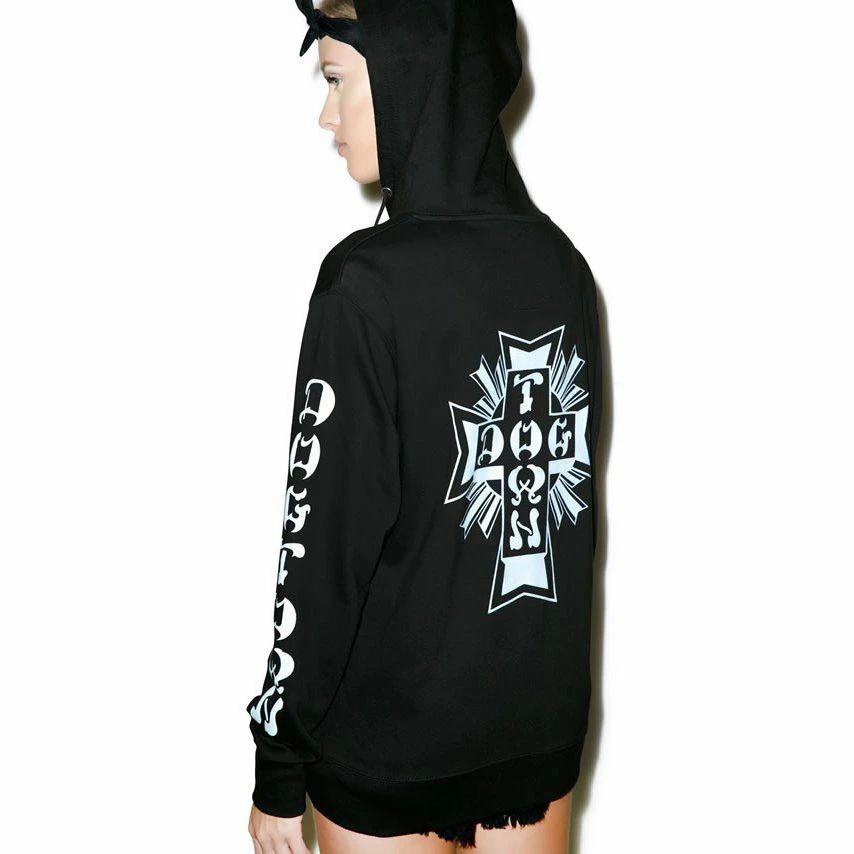 Dogtown Skateboards (ドッグタウン) US パーカー ジップフード