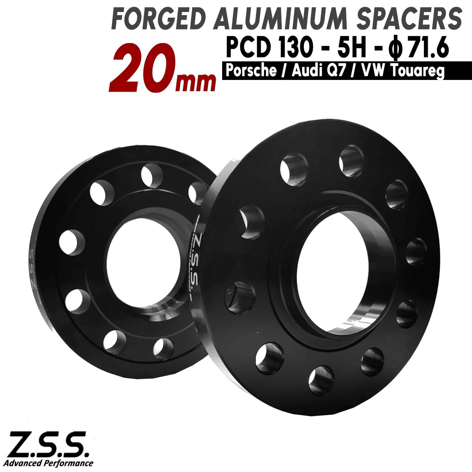 Z.S.S. AP Porsche ポルシェ 718 ボクスター ケイマン Boxster Cayman Spyder 厚み20mm スペーサー  PCD130 5穴 5x130 ハブ径 71.6φ - メルカリ