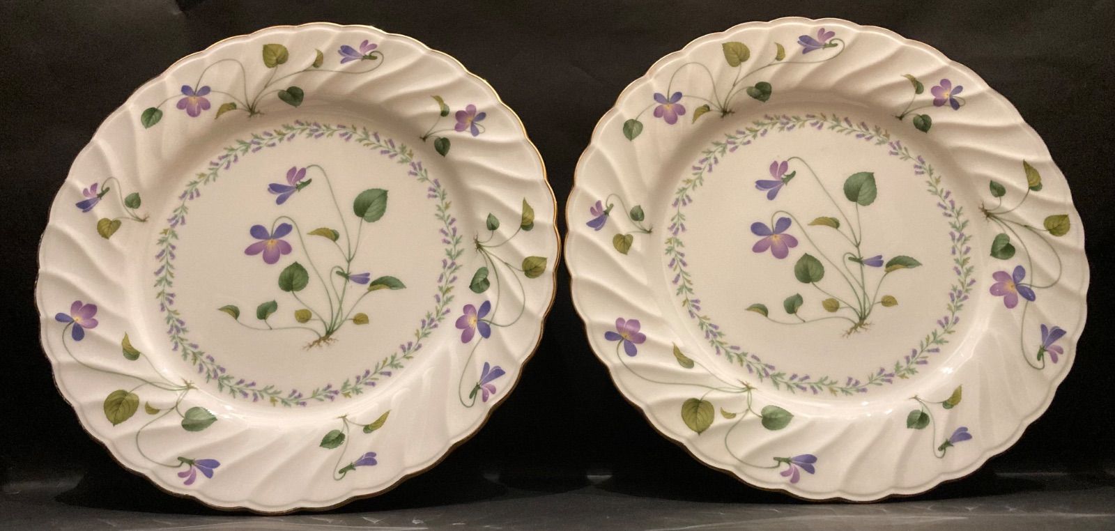 NORITAKE violet dream バオレットドリーム プレート5枚 ノリタケ