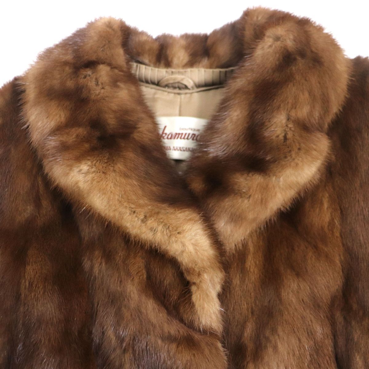 好評正規品 極美品▽メンズ用 Nakamura Fur ナカムラファー SAGA MINK