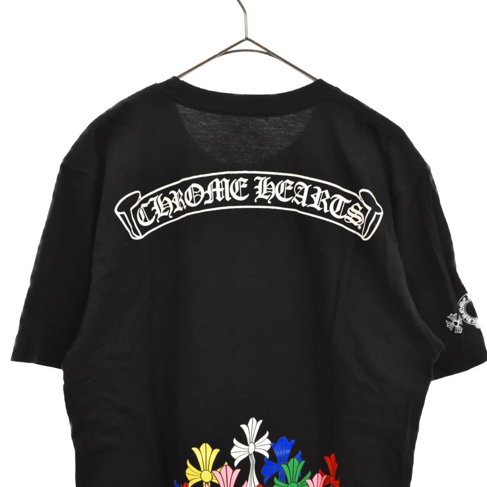 CHROME HEARTS (クロムハーツ) 22SS MLTCOL CEM CRS T-SHRT マルチセメタリークロスプリントTシャツ ブラック  - メルカリ