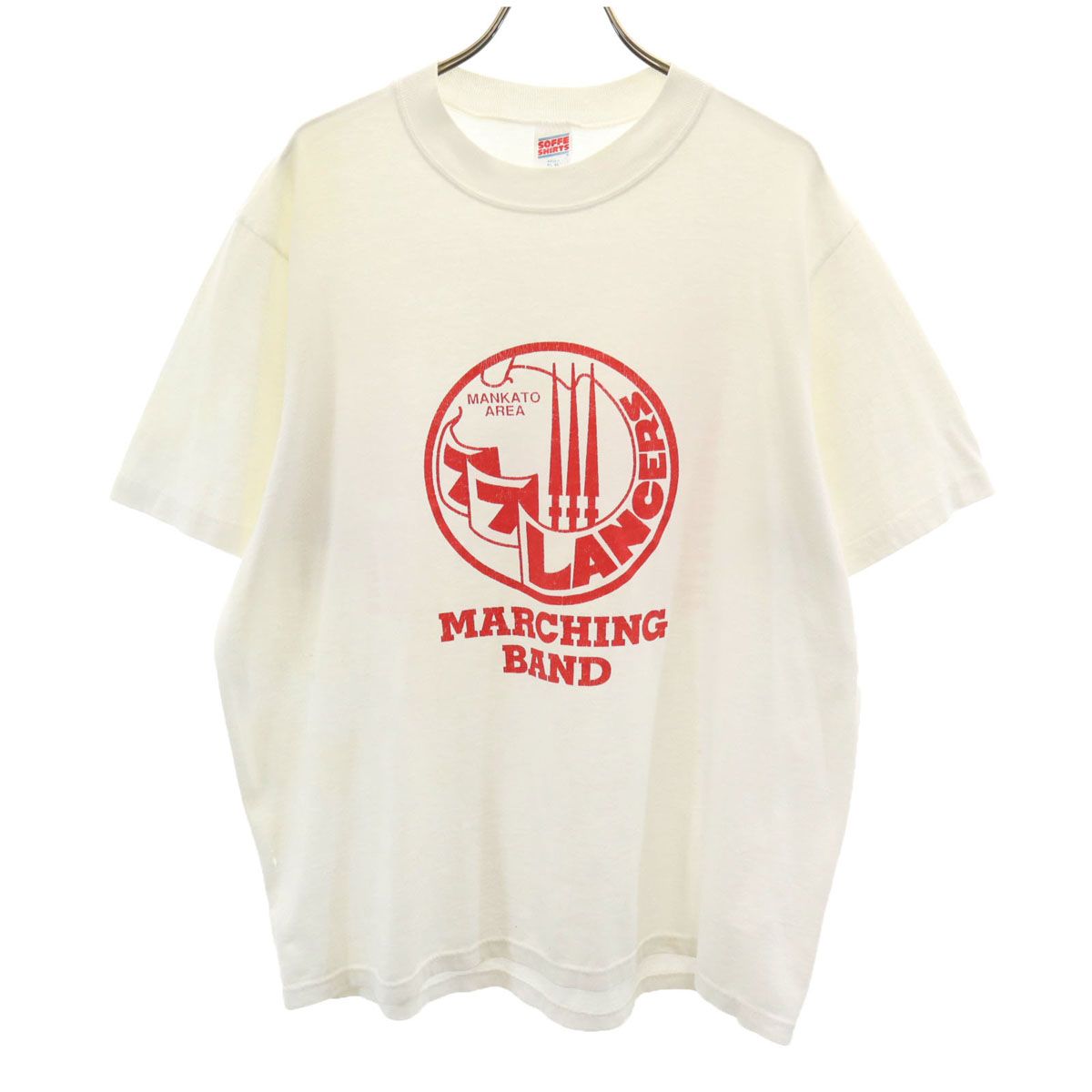 SOFFE ソフィー 90s USA製 オールド 半袖 Tシャツ XL ホワイト 