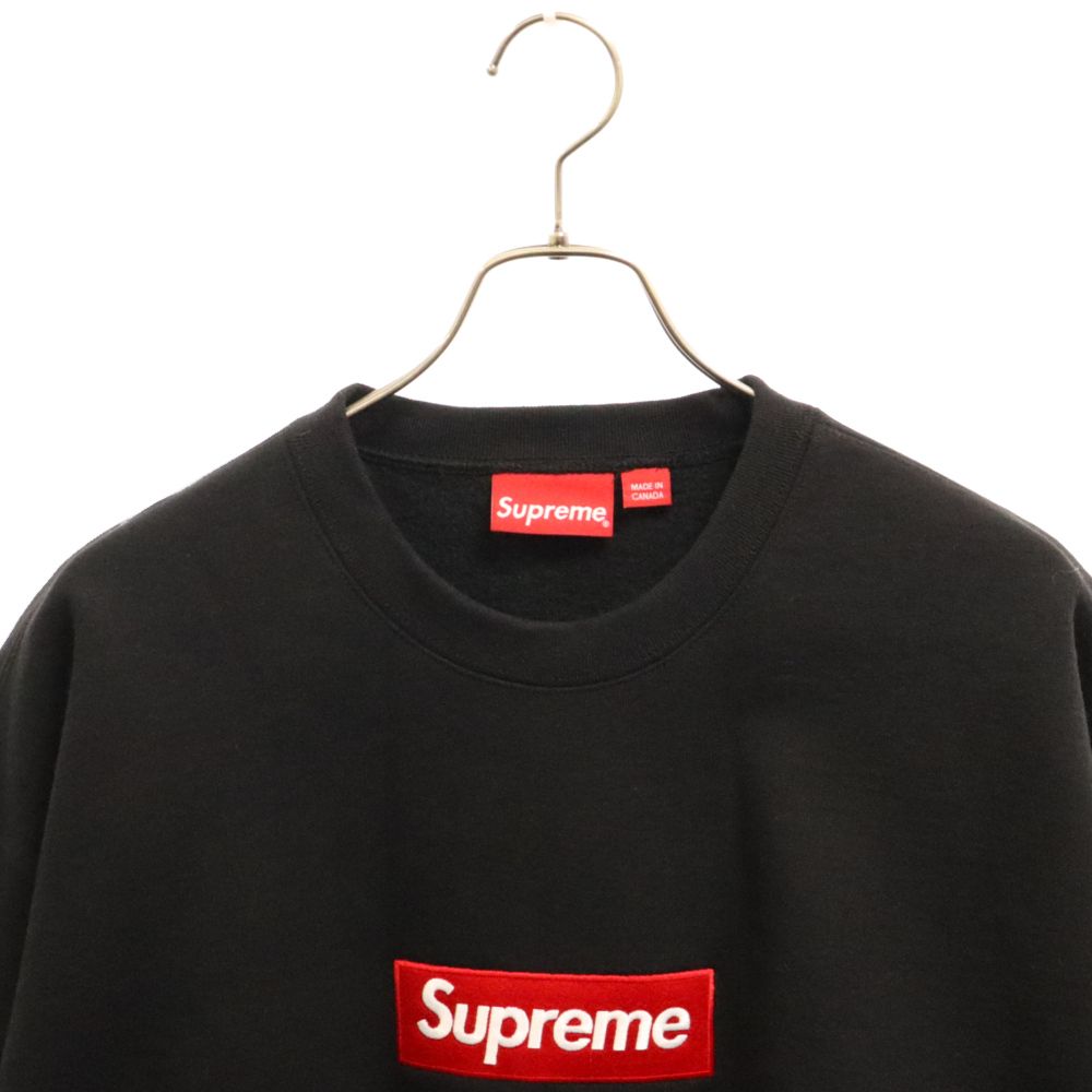 SUPREME (シュプリーム) 22AW Box Logo Crewneck Black ボックス