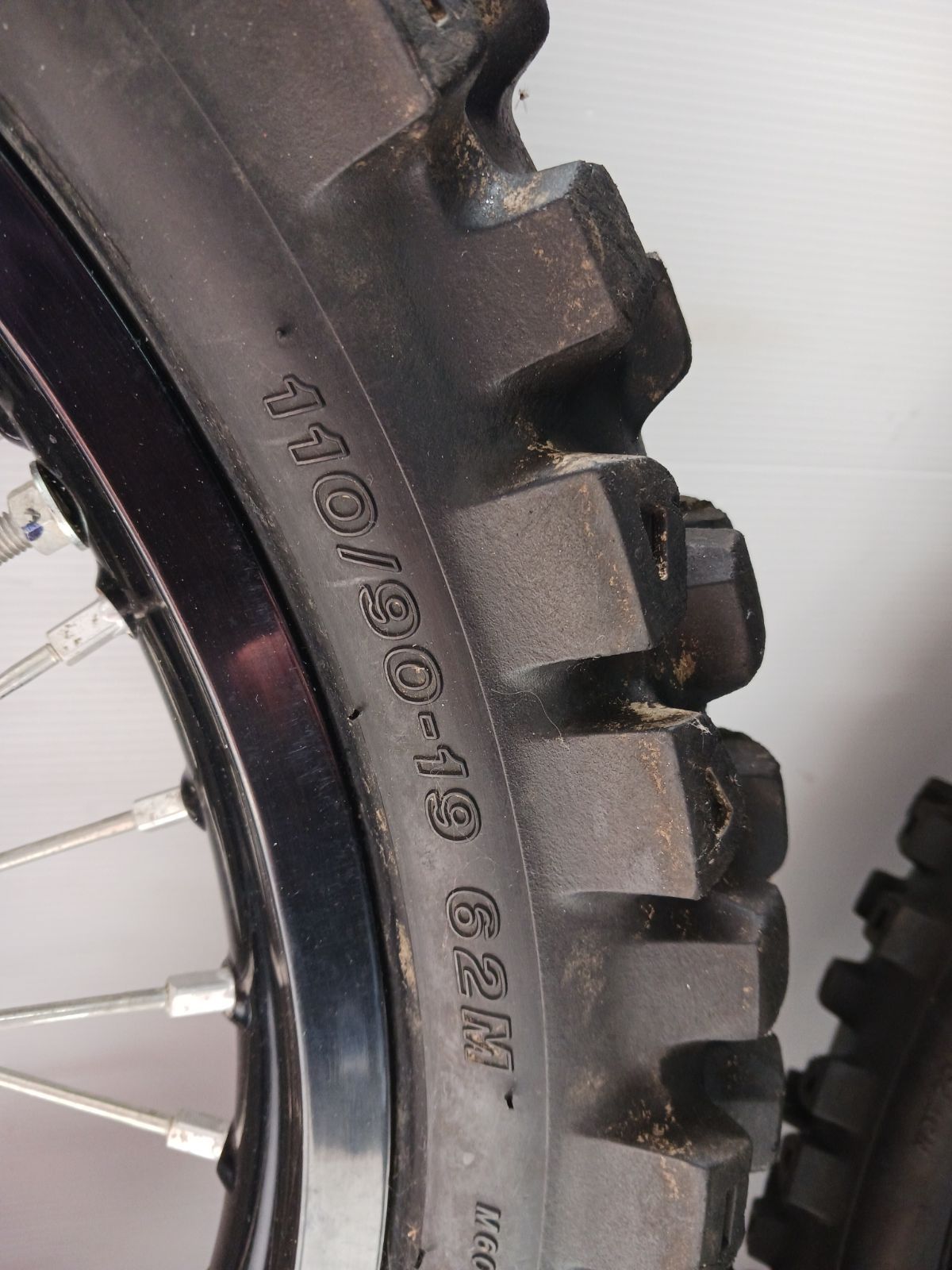 オフロードバイク用ホイールセット