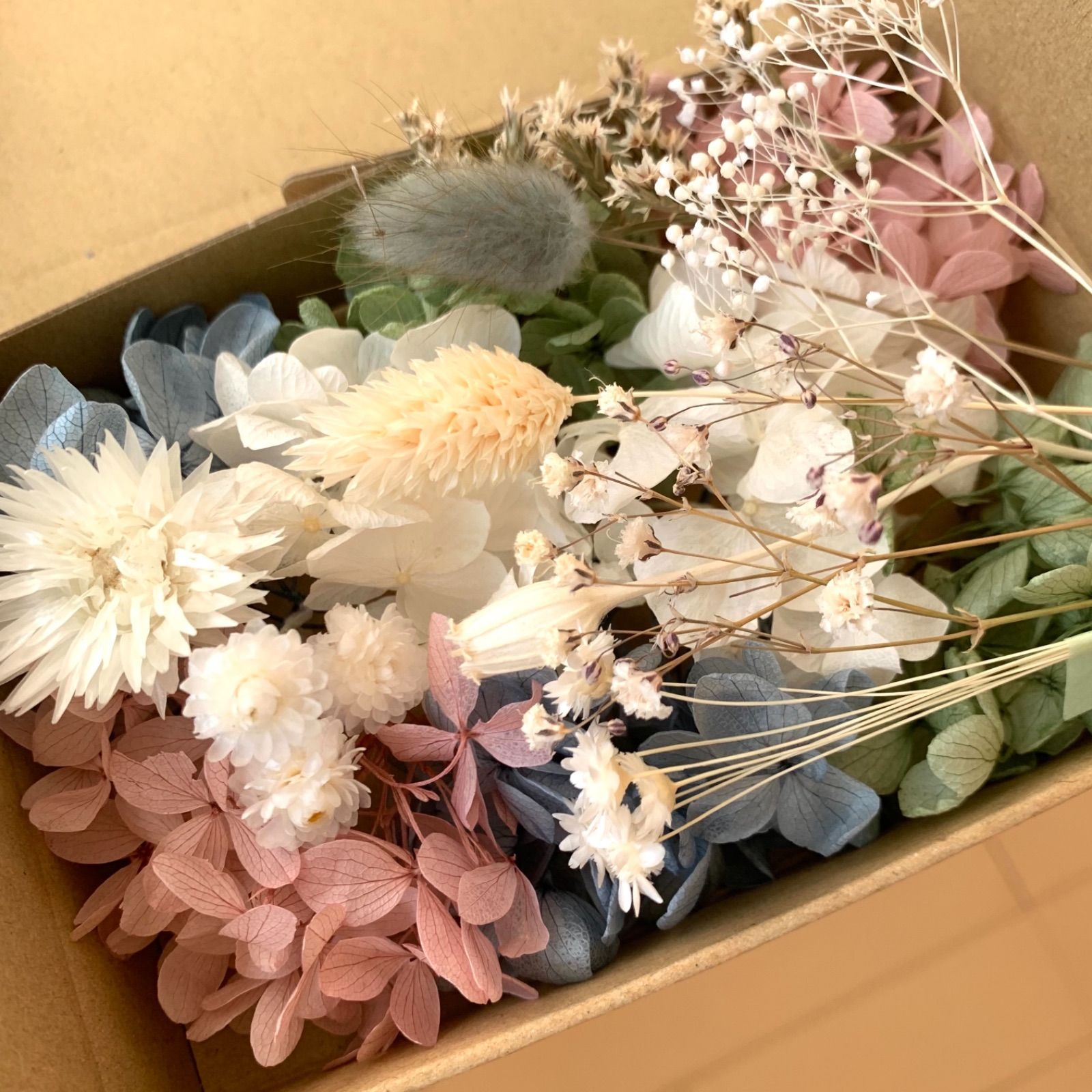 プリザーブドフラワー ドライフラワー 花材セット - メルカリ