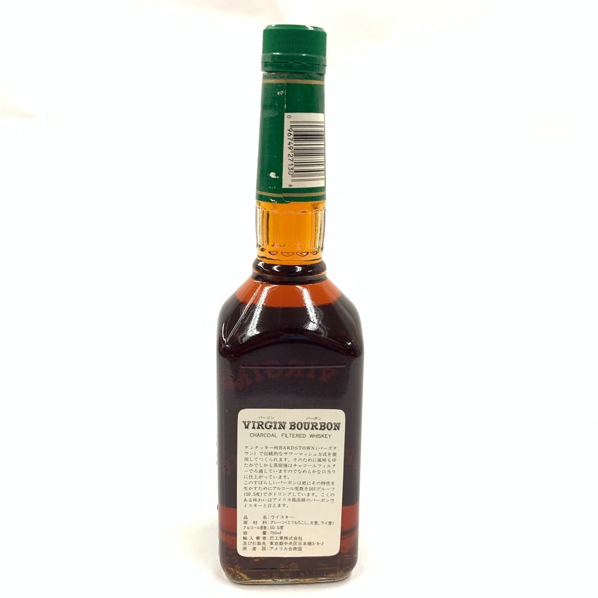 バージンバーボン 10年 101 proof