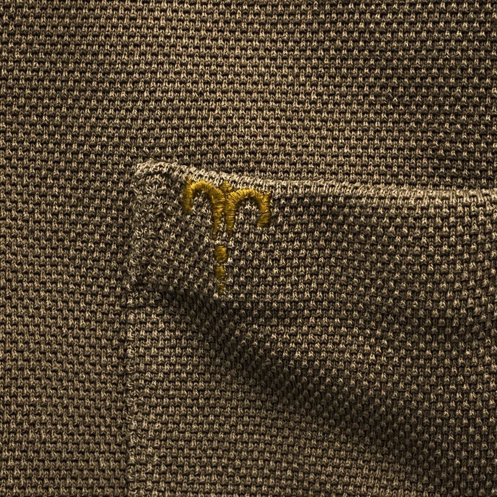 TENDERLOIN テンダーロイン MOSS STITCH POLO ス ステッチ バックロゴ