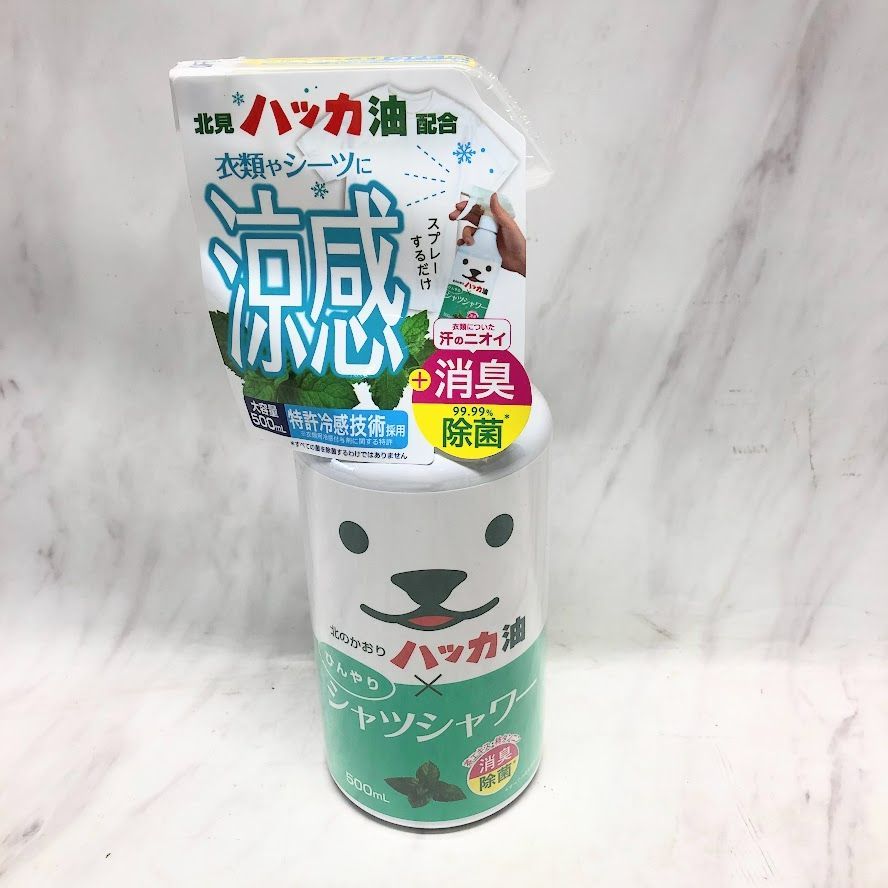 11個 ときわ商会 北見ハッカ油配合 ひんやりシャツスプレー 500ml F0829 0830ML011 0120250830101291