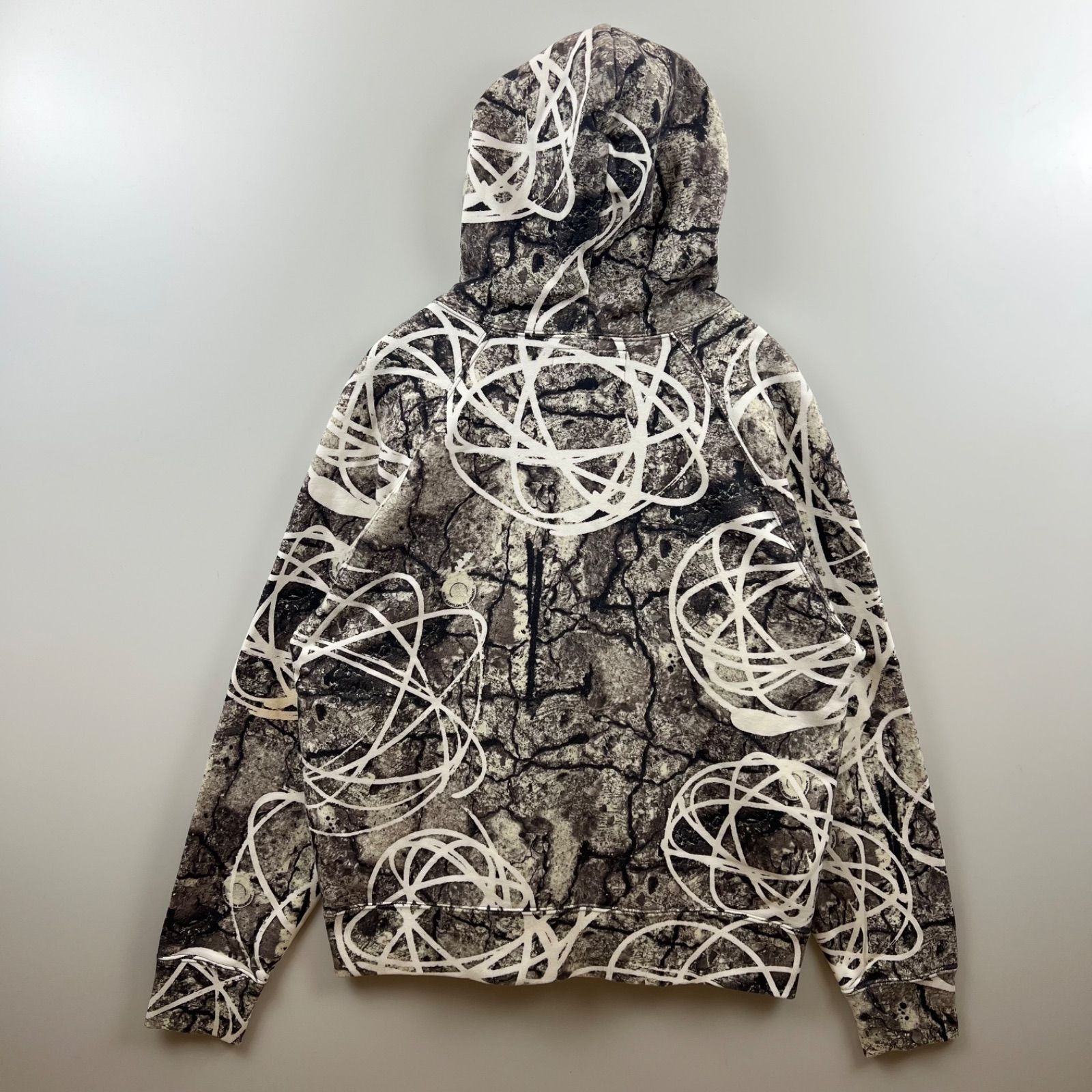 NITRAID FUTURA labo 00s arch logo real tree zip hoodie M NR009 
