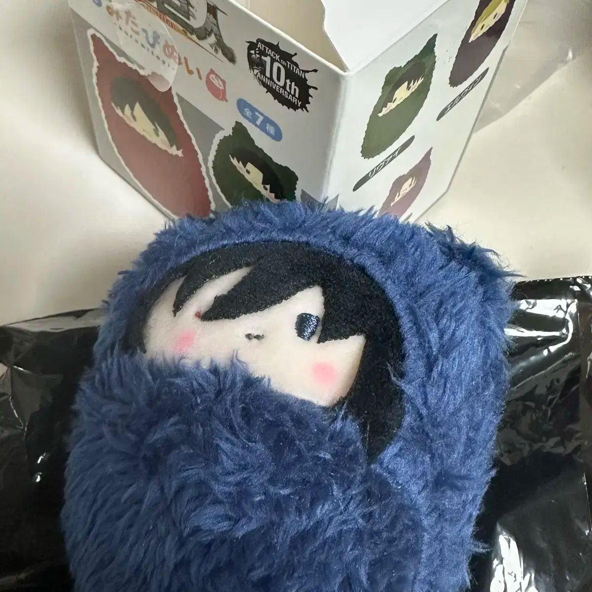 進撃の巨人 ミカサアッカーマン ぬいぐるみ 縁日 講談社 - 進撃の巨人 ミカサ 縁日 popupの通販 by ちゃんみー
