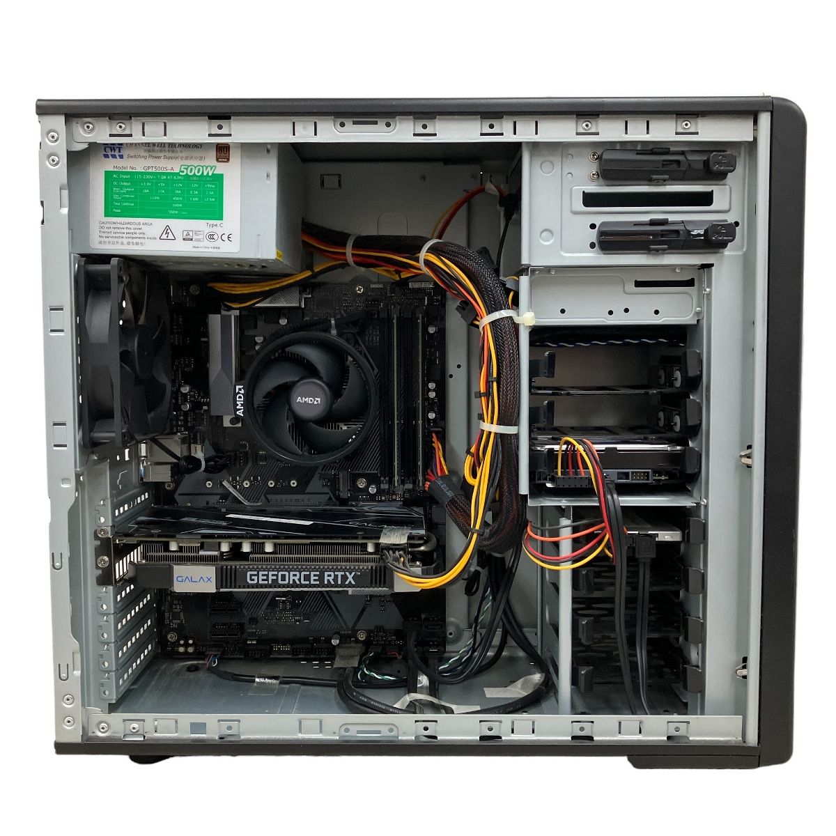 TSUKUMO G-GEAR GA5A-D194T/CP1 デスクトップ AMD Ryzen 5 3600 6-Core Processor 16GB  SSD512GB HDD2.0TB Windows 10 64bit T6828431 - パソコン