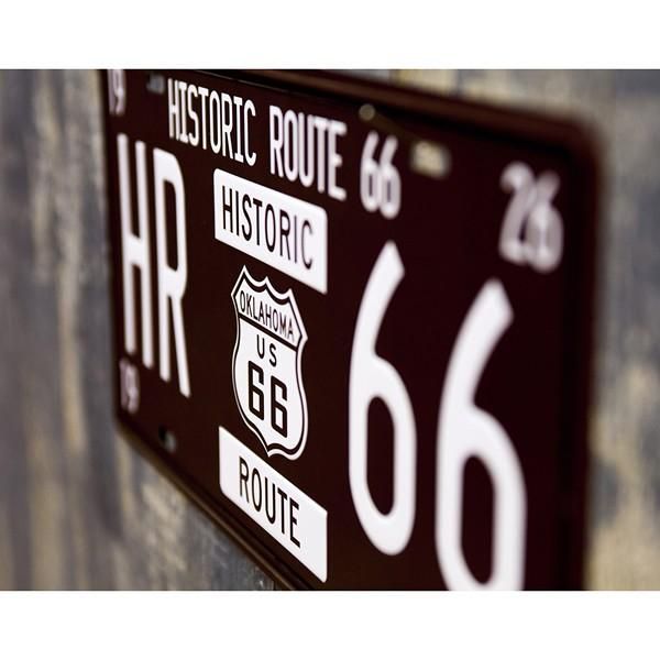 ルート66 R66 ライセンスプレート ナンバープレート アイアン サーフ