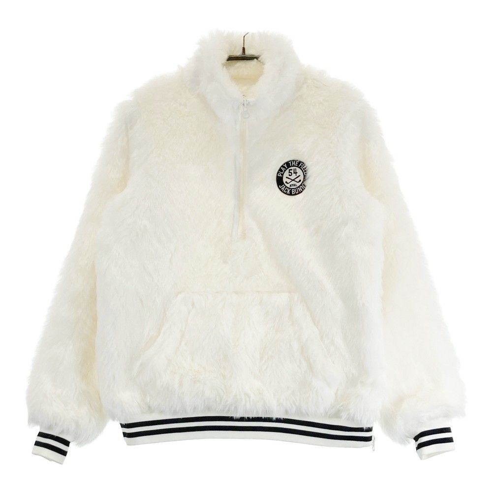 JACK BUNNY ハーフジップ ジャケット ロゴ【サイズ6】