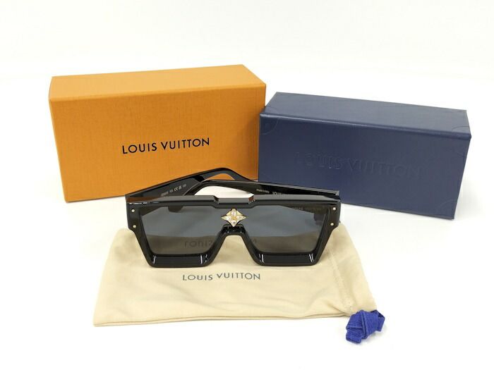 Louis Vuitton サイクロン サングラス ブラック サングラス